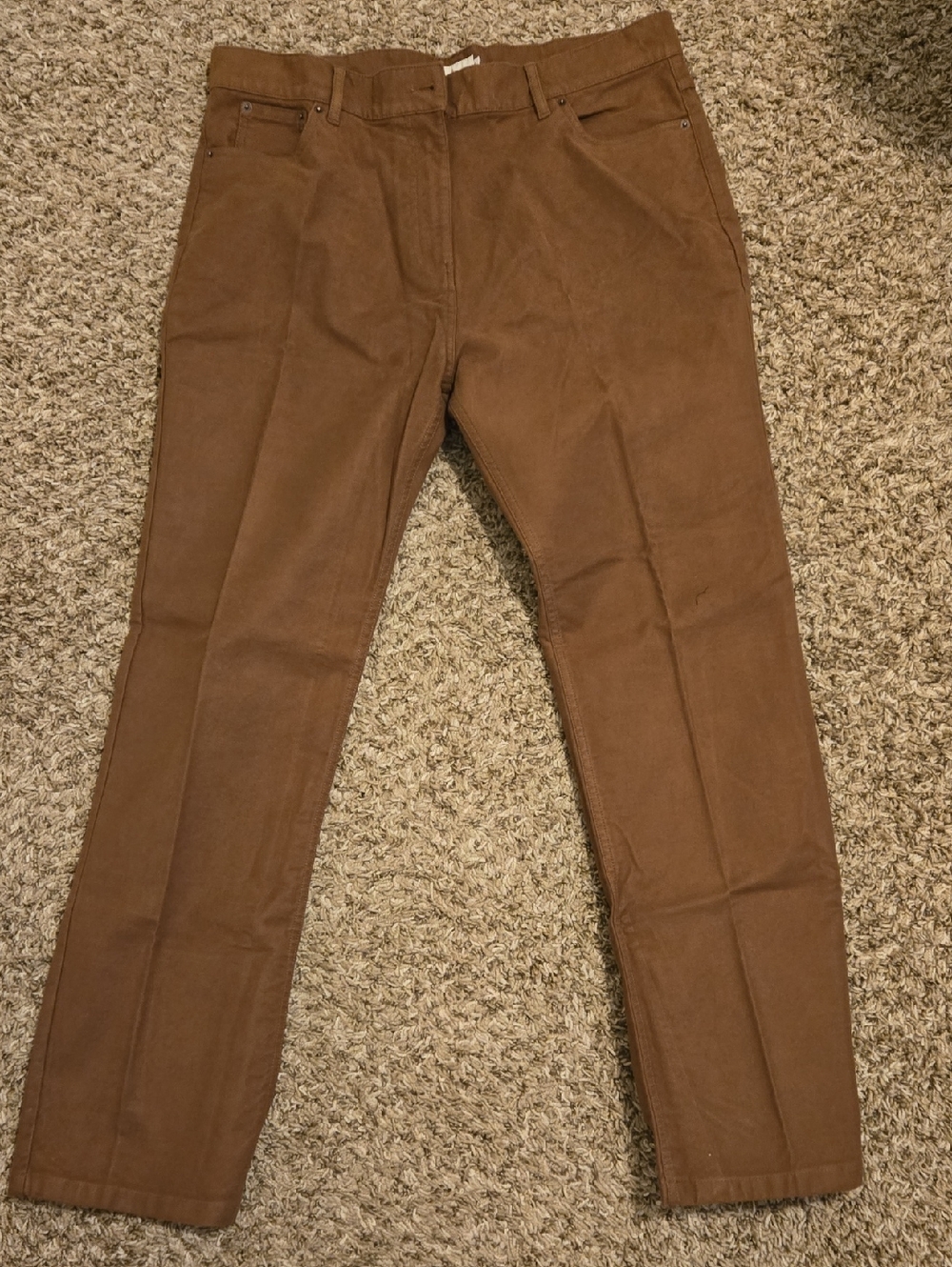 Classic Women's Brown Chino Pants